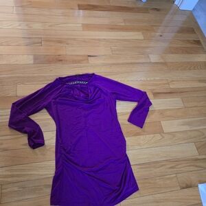 Sofia by Sofia Vergara Vibrant Purple Top